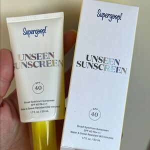 Supergoop Unseen Sunscreen 1.7oz.